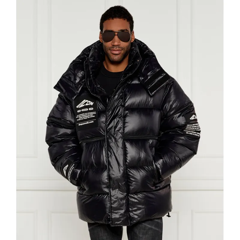 Dsquared2 Puchowa kurtka 2w1 | Oversize fit