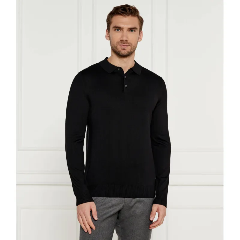 Joop! Wełniane polo JK-08Dondo Regular Fit