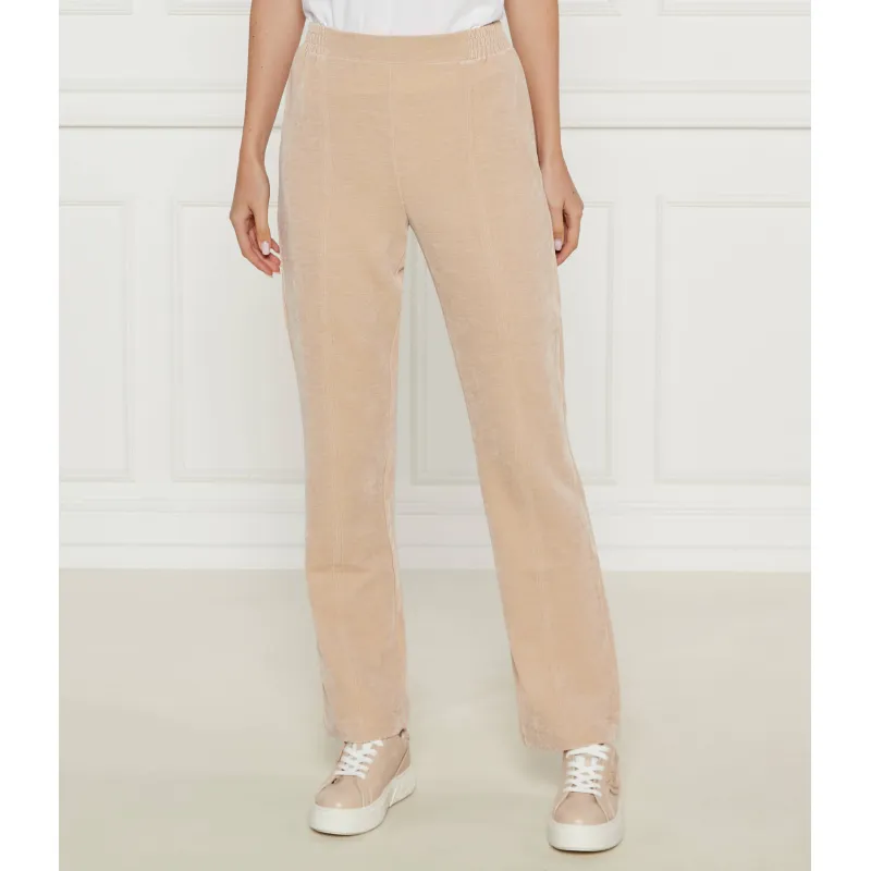 Twinset U&B Spodnie dzianinowe flare fit