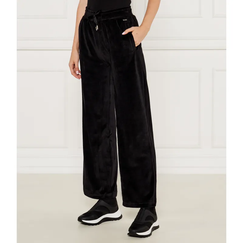 BOSS BLACK Spodnie dresowe Velluto flare fit