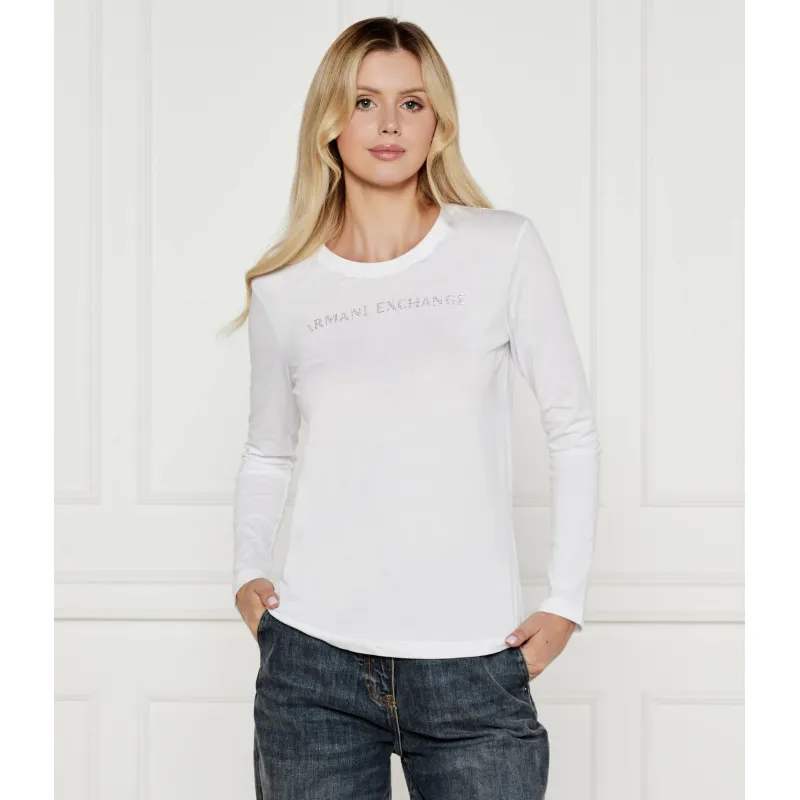 Armani Exchange Bluzka Regular Fit