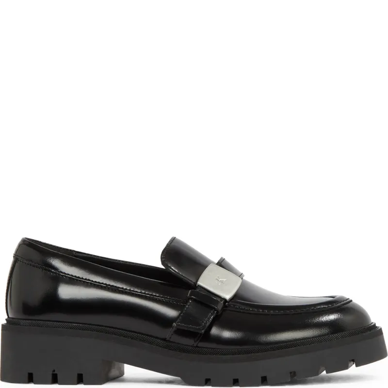 CALVIN KLEIN JEANS Skórzane loafersy
