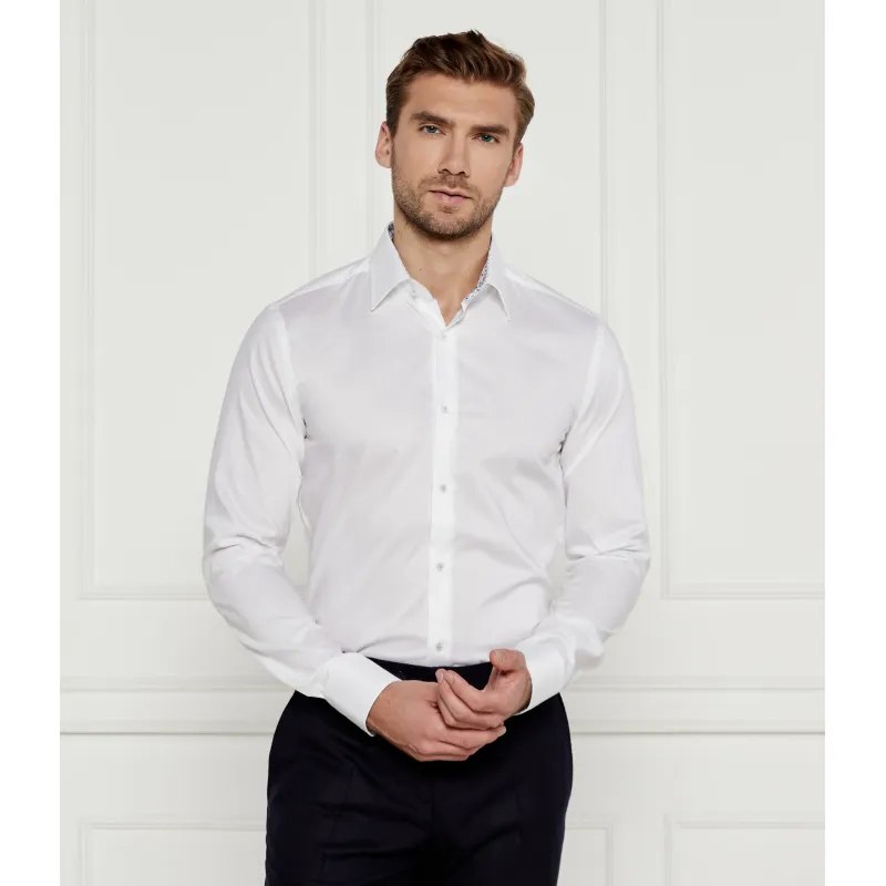BOSS BLACK Koszula H-HANK-kent-C3-214 | Slim Fit