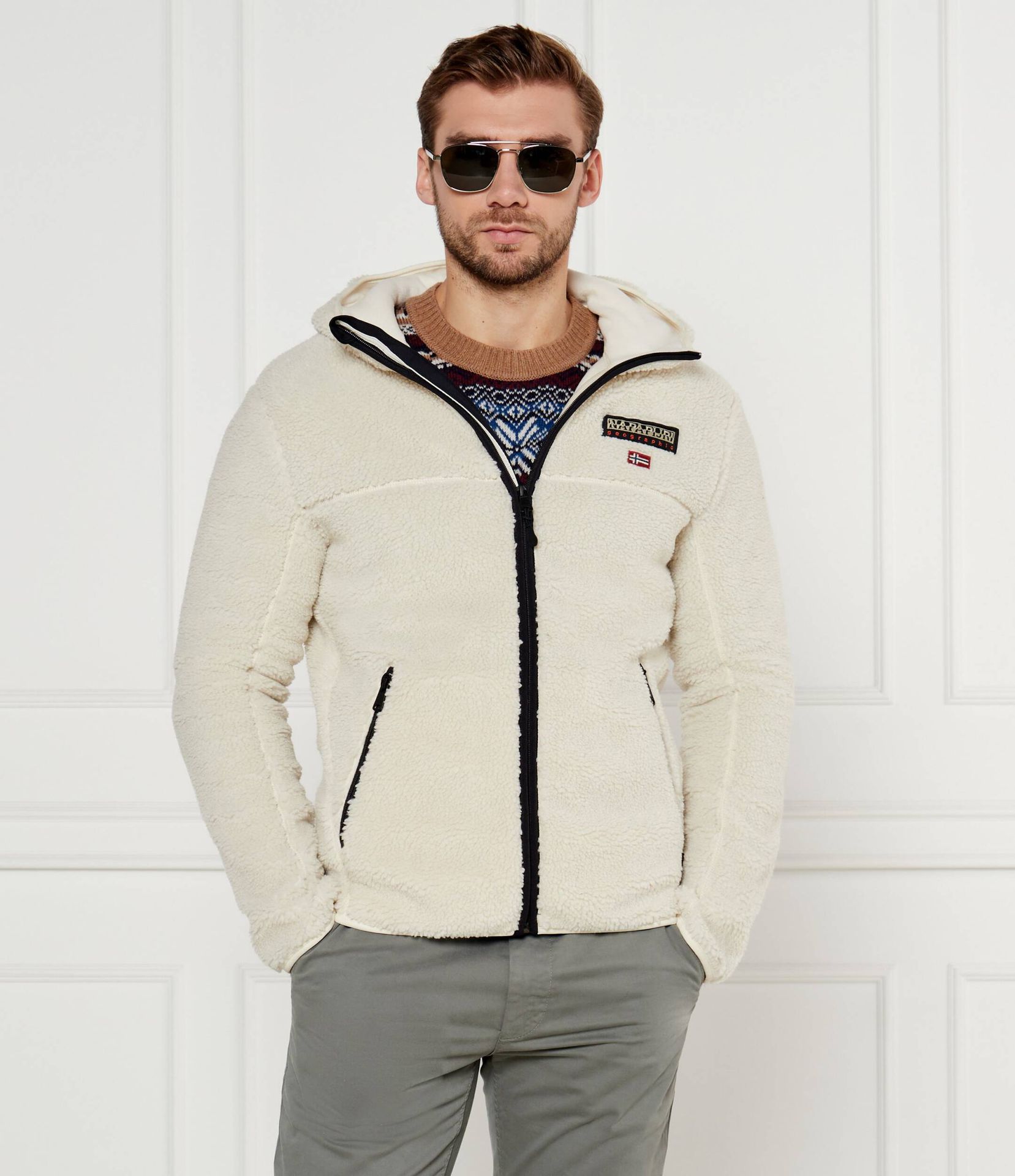 Napapijri Polarowa kurtka T-Tynik Regular Fit