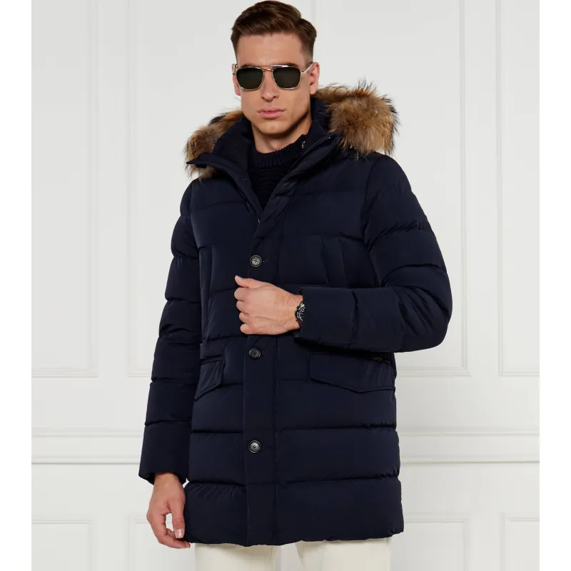 Hetrego Puchowa kurtka PARKER Regular Fit