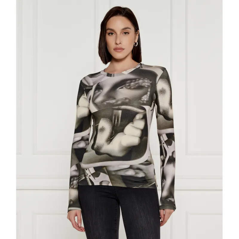 Desigual Bluzka Surrealismo Slim Fit