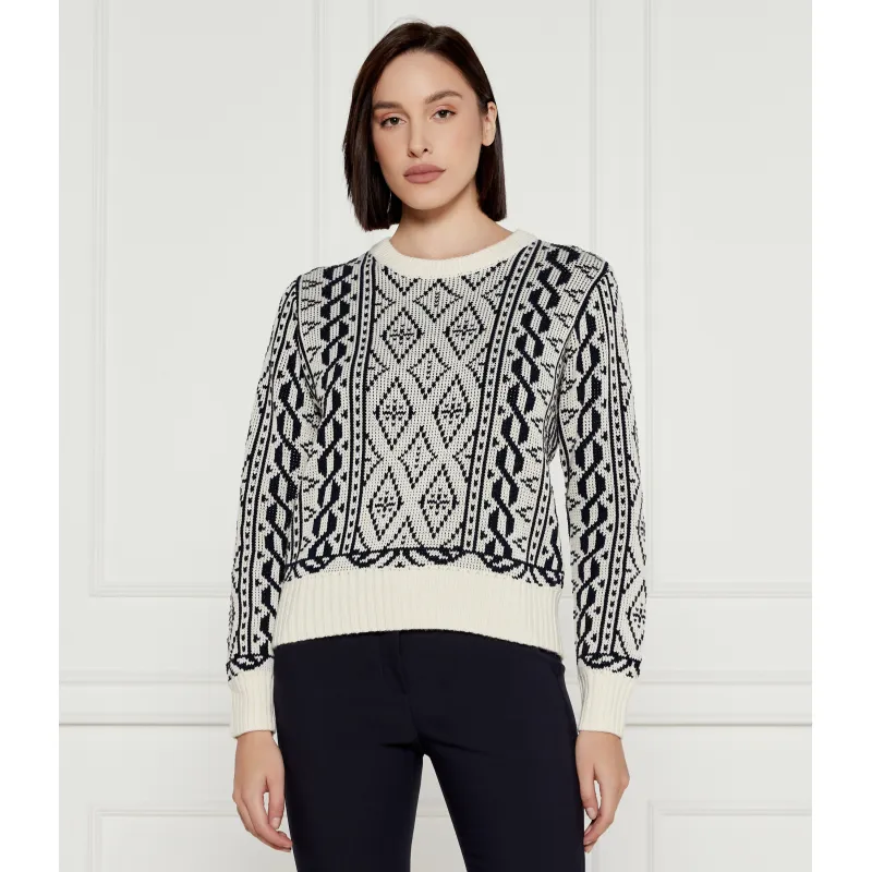 Joop! Sweter Regular Fit z dodatkiem wełny