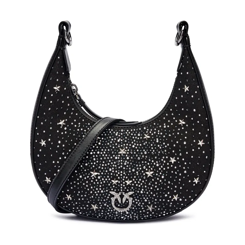 Pinko Skórzane hobo BRIOCHE MINI