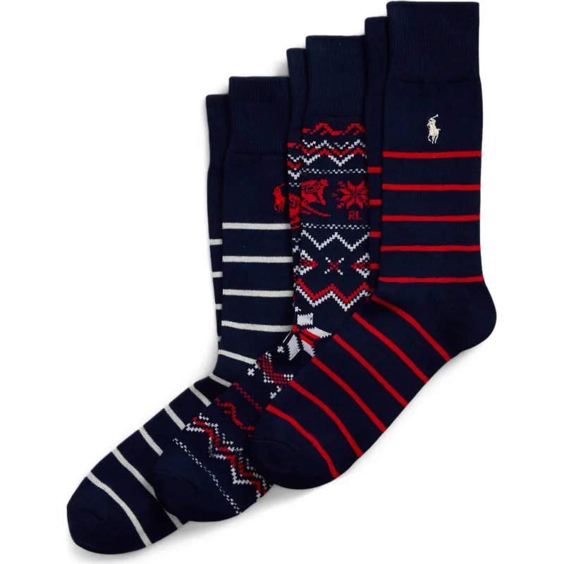 POLO RALPH LAUREN Skarpety 3-pack