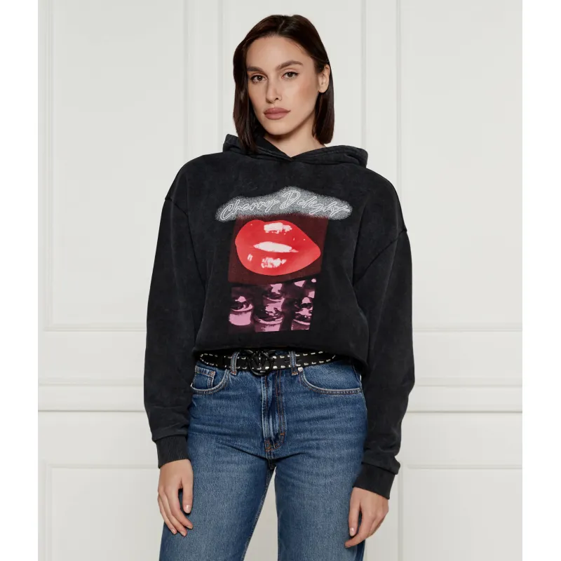 HUGO Bluza Dephana_3 Cropped Fit