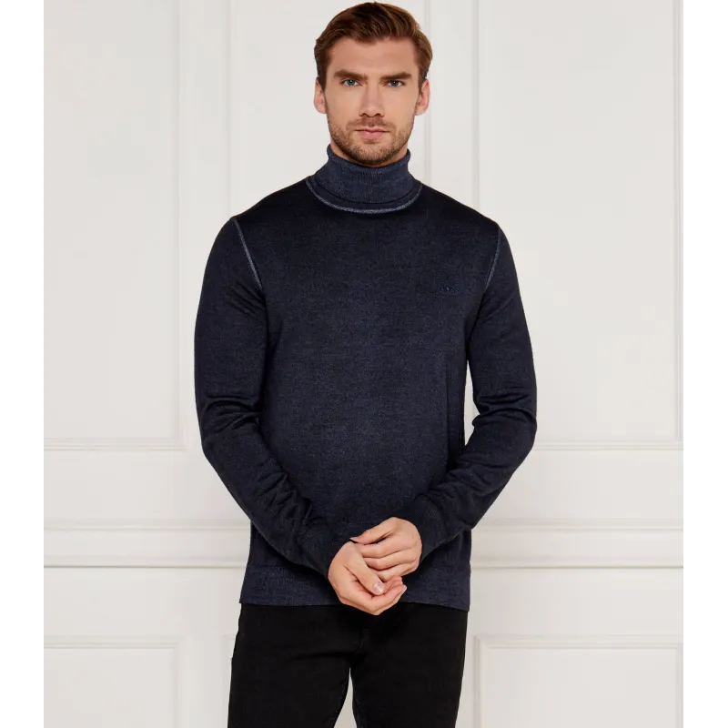 BOSS ORANGE Wełniany golf Artulo Regular Fit