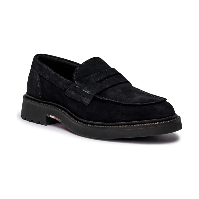 Tommy Hilfiger Skórzane loafersy COMFORT