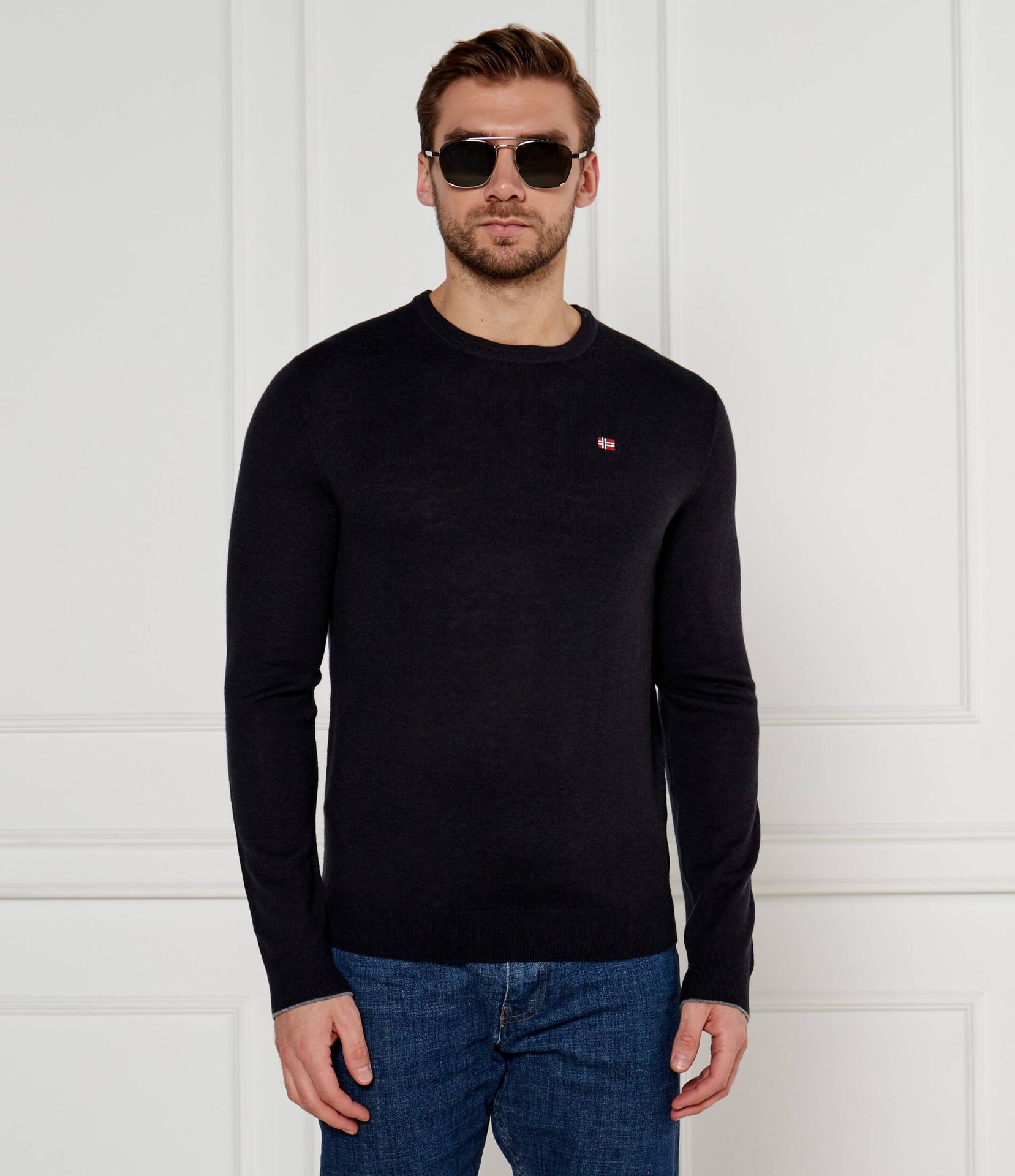 Napapijri Wełniany sweter Damavand Regular Fit