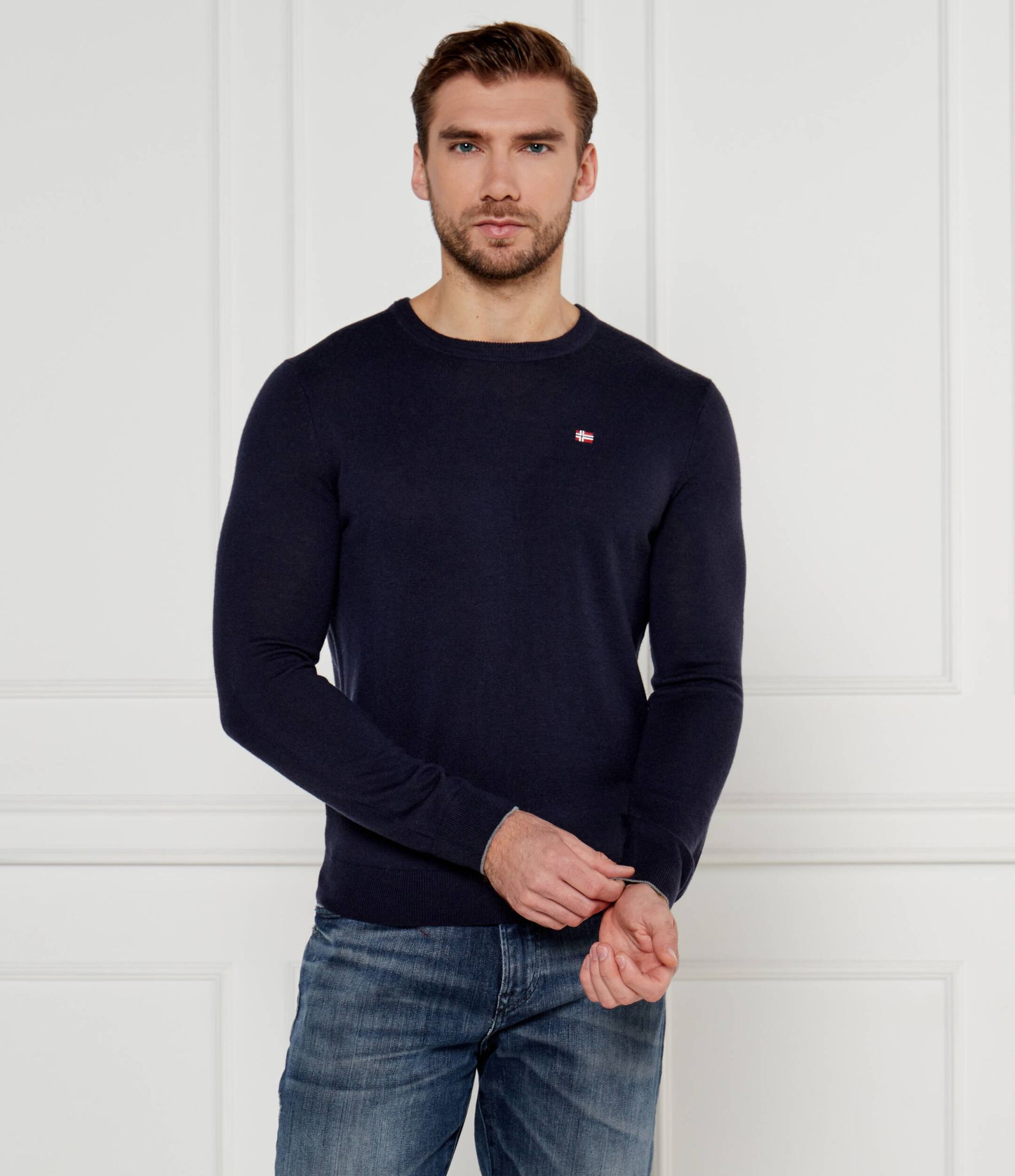 Napapijri Wełniany sweter Damavand Regular Fit