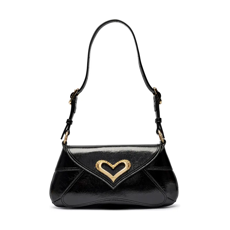 Pinko Skórzana torebka na ramię 520 SHOULDER CLASSIC