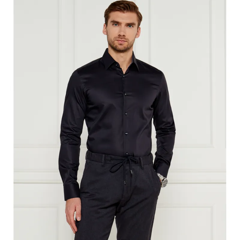 BOSS BLACK Koszula H-HANK-kent-C3-214 Slim Fit