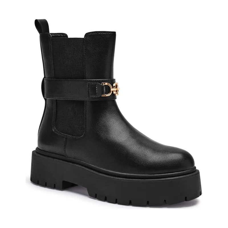 TWINSET Botki CHELSEA | z dodatkiem skóry