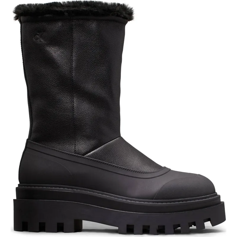 Calvin Klein Jeans Śniegowce CHELSEA | skóra