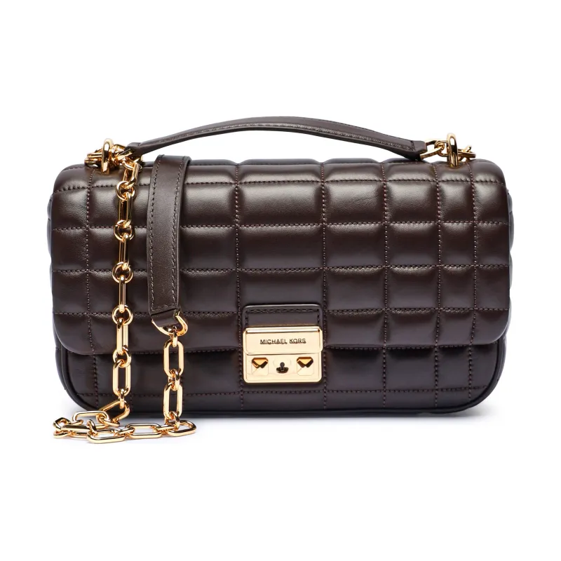 Michael Kors Skórzana torebka na ramię Tribecca