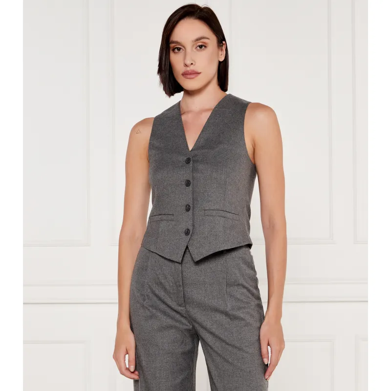 Samsøe Samsøe Kamizelka SARAMONA VEST Slim Fit