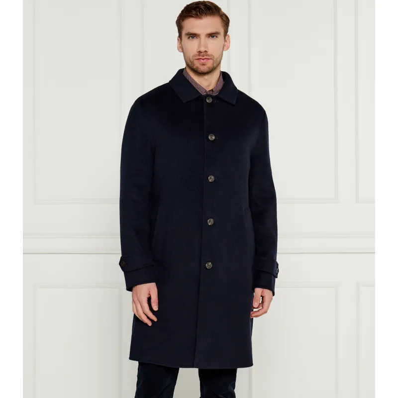 Tommy Hilfiger Wełniany płaszcz