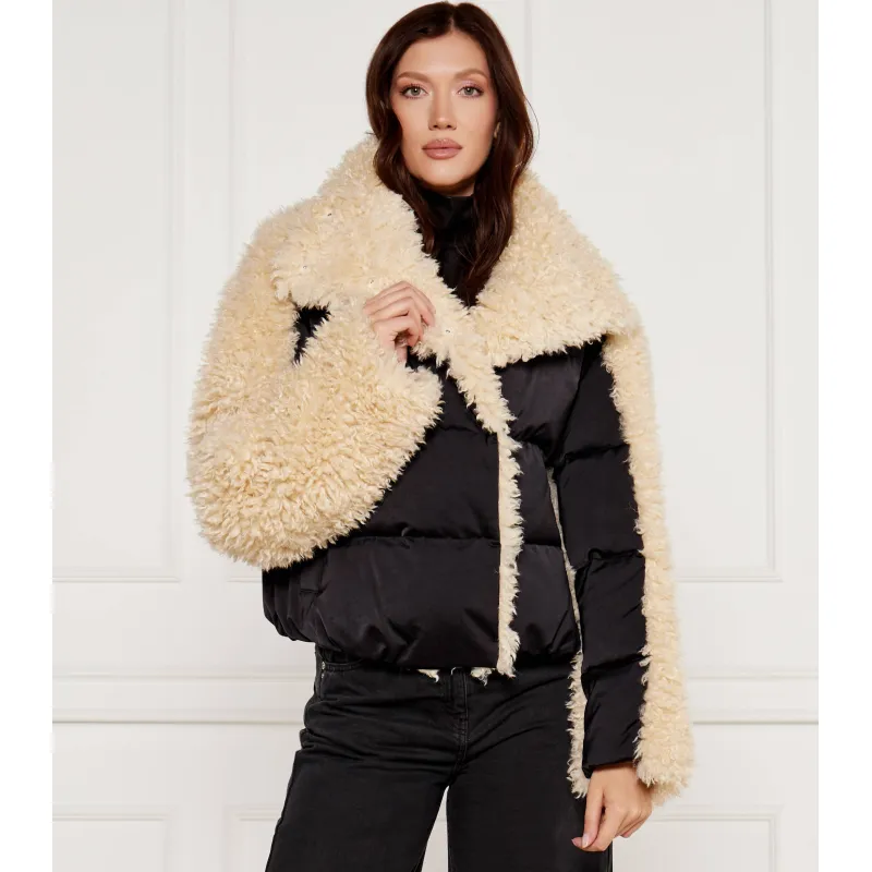 Patrizia Pepe Kurtka Shearling Oversize fit