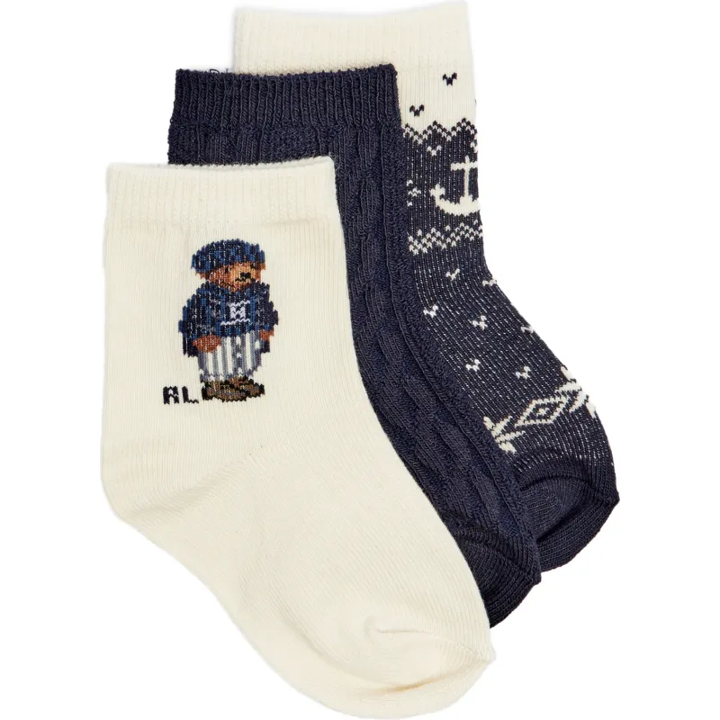 POLO RALPH LAUREN Skarpety 3-pack