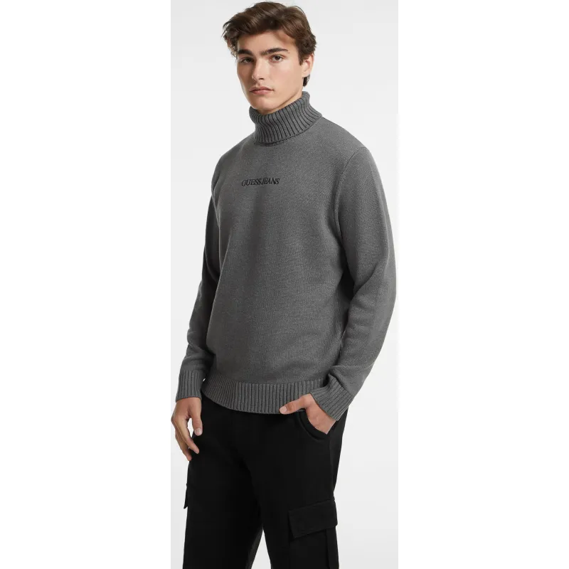 Guess Jeans Golf Regular Fit z dodatkiem wełny