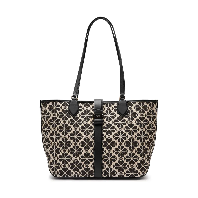 Kate Spade Shopperka Spade Flower Jacquard | z dodatkiem skóry
