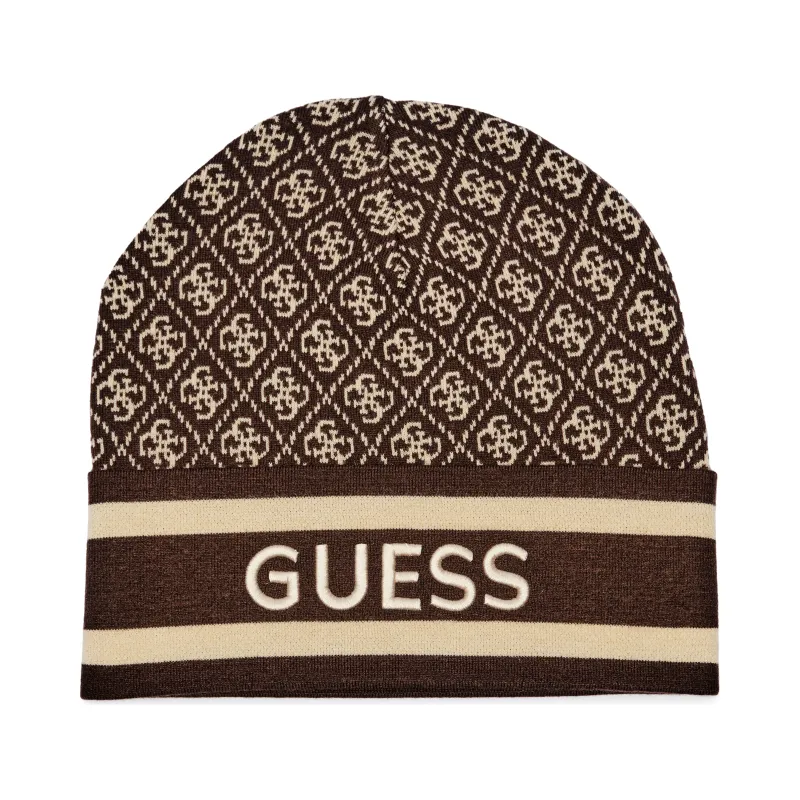 GUESS Czapka SEVYN z dodatkiem wełny