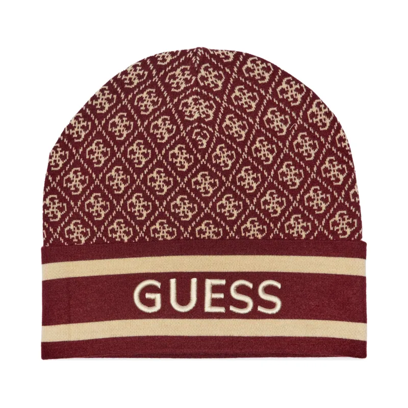 GUESS Czapka SEVYN z dodatkiem wełny