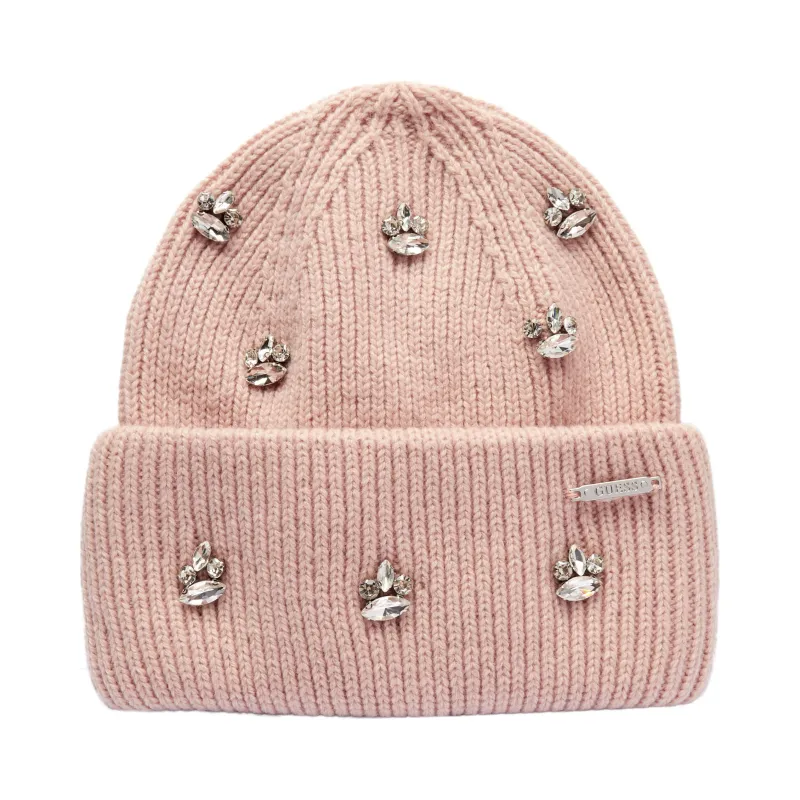 Guess Czapka | z dodatkiem wełny