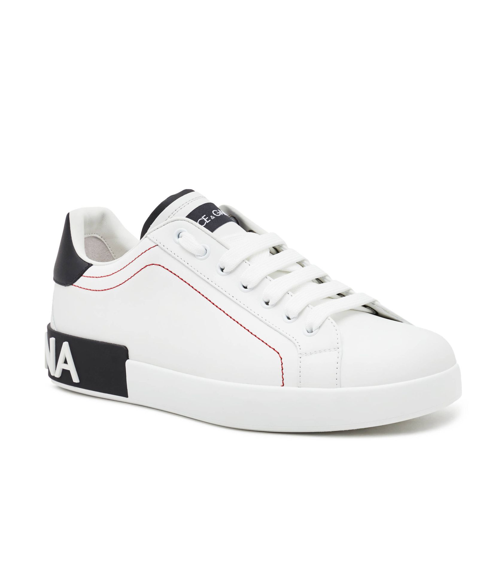 Dolce & Gabbana Skórzane trampki