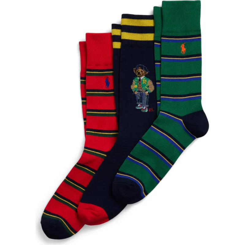 POLO RALPH LAUREN Skarpety 3-pack