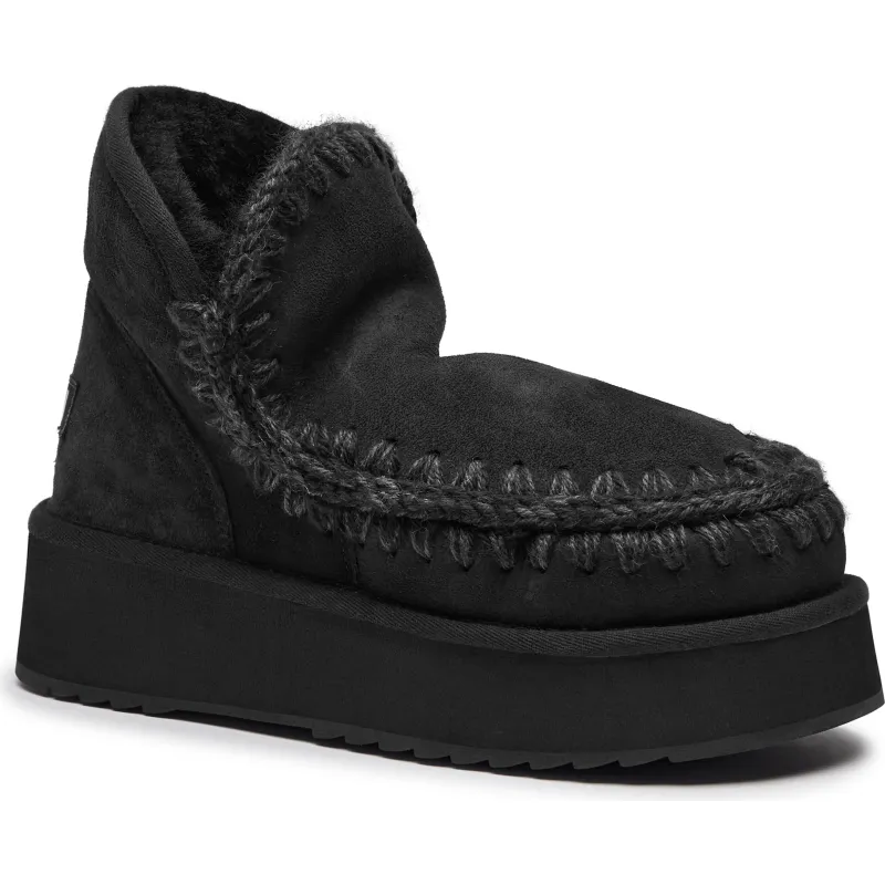 MOU Śniegowce Mini Eskimo Platform | wełna | zamsz