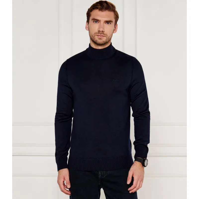 BOSS ORANGE Wełniany golf Avac_M | Regular Fit