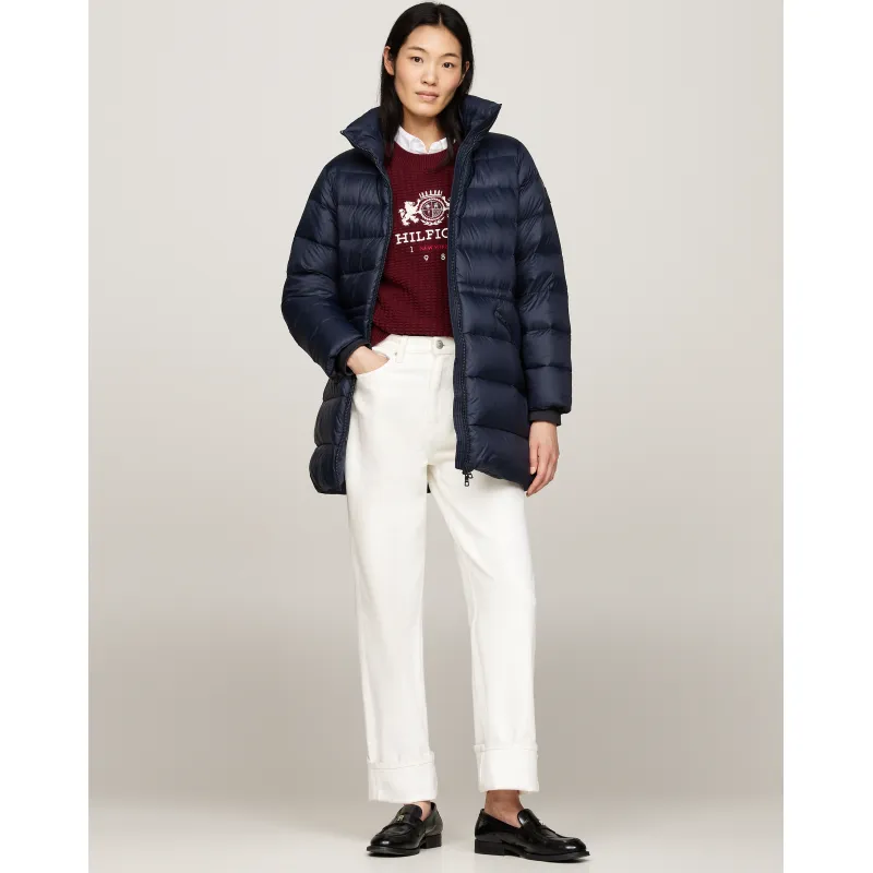 Tommy Hilfiger Puchowa kurtka FUNNEL Loose fit