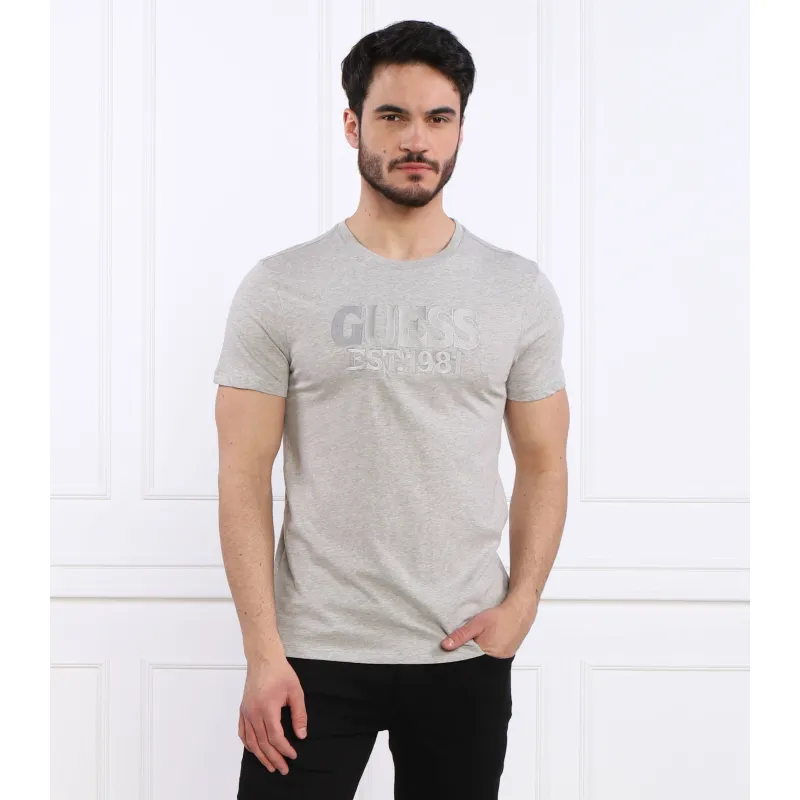 GUESS T-shirt SS BSC EMBROIDERED G | Slim Fit