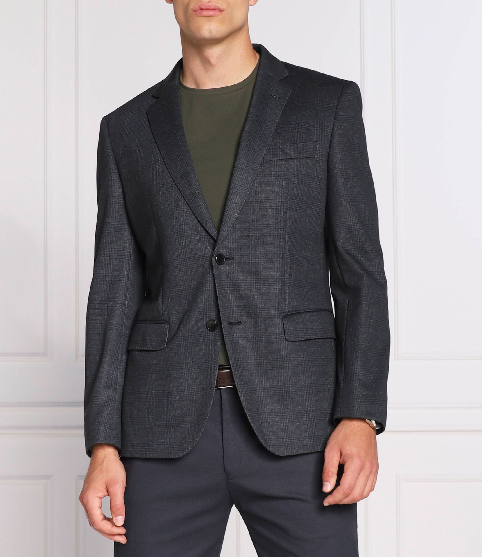 BOSS BLACK Marynarka H-Huge-J-Soft-MM-224 Slim Fit