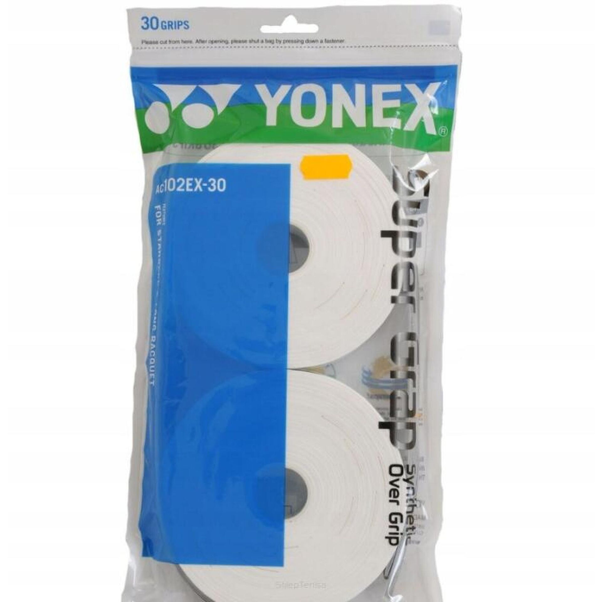 Yonex ka tenisowa YONEX SUPER GRAP X30 biała / 2x15 szt./ 4930379035302