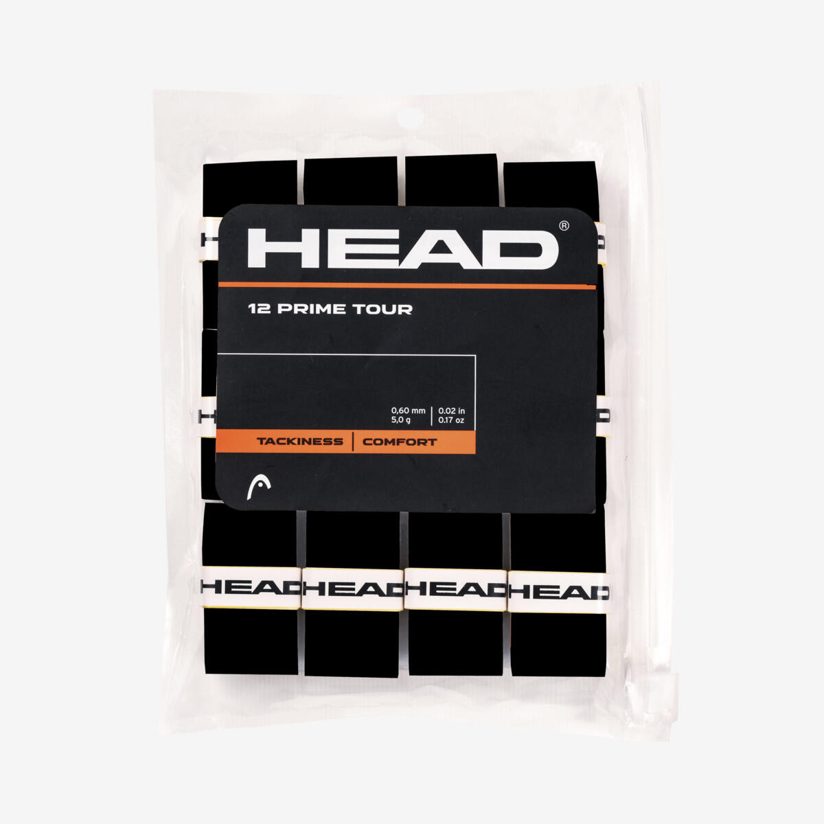 Owijki tenisowe wierzchnie Head Prime Tour x12 czarne