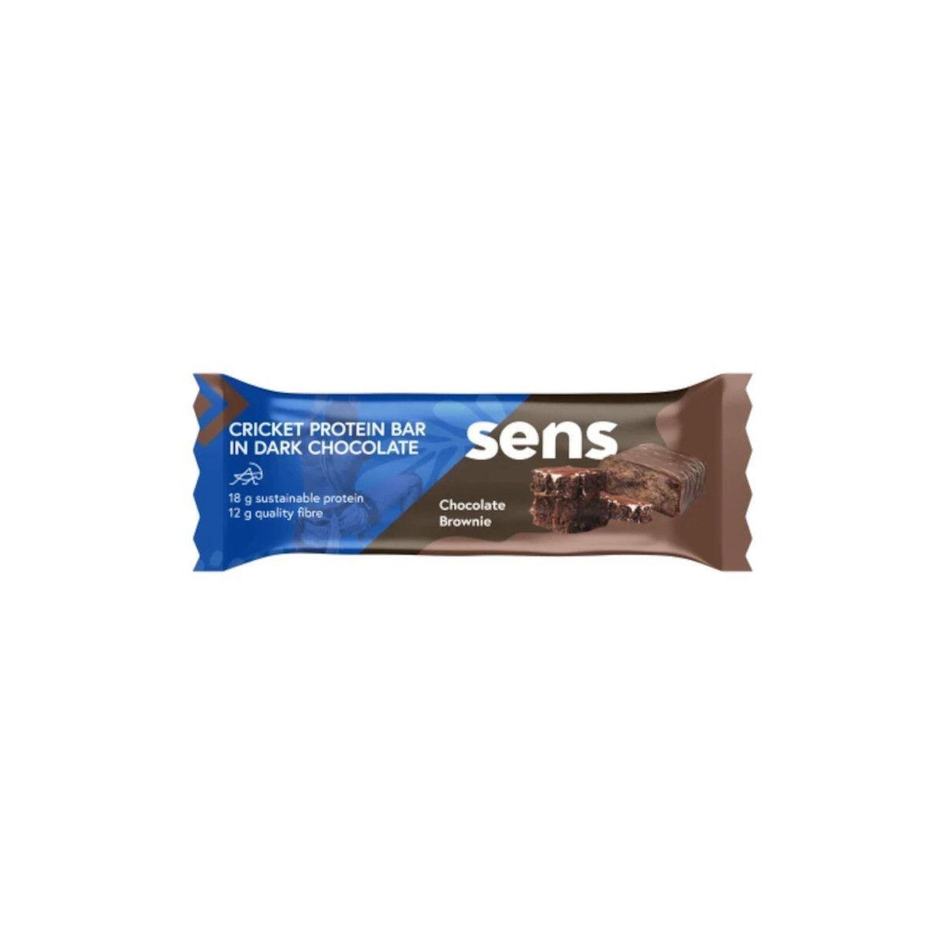Sens Baton proteinowy brownie z mąką ze świerszczy 60 g