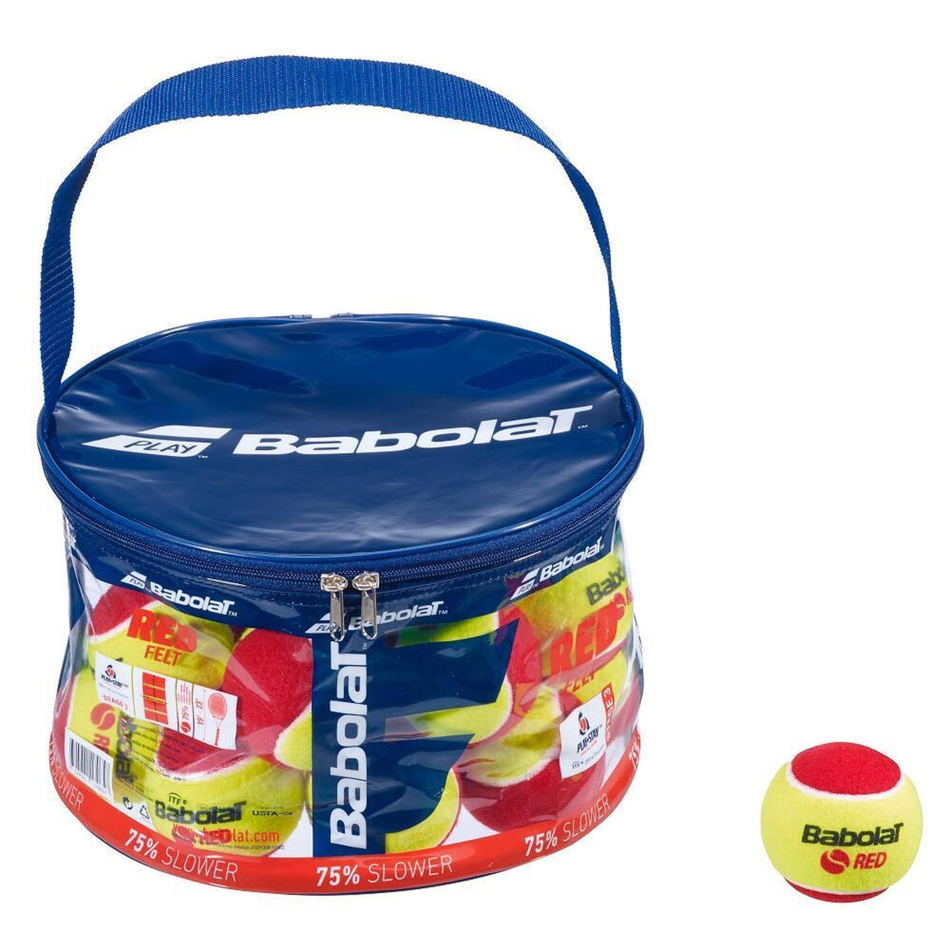 Babolat Red Felt (filc)- worek 24 szt. (3B24 516005)