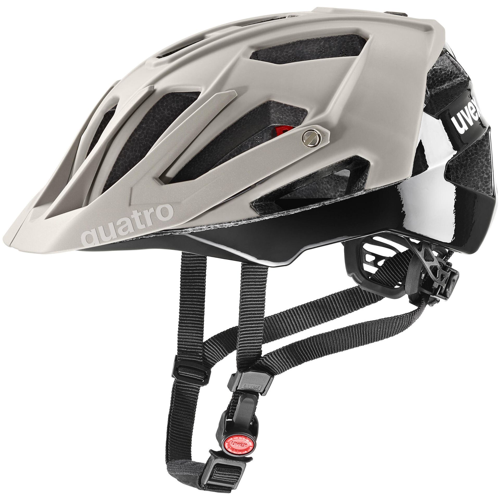 Kask rowerowy Uvex Quatro cc | Oak brown-black MATT 56-61cm