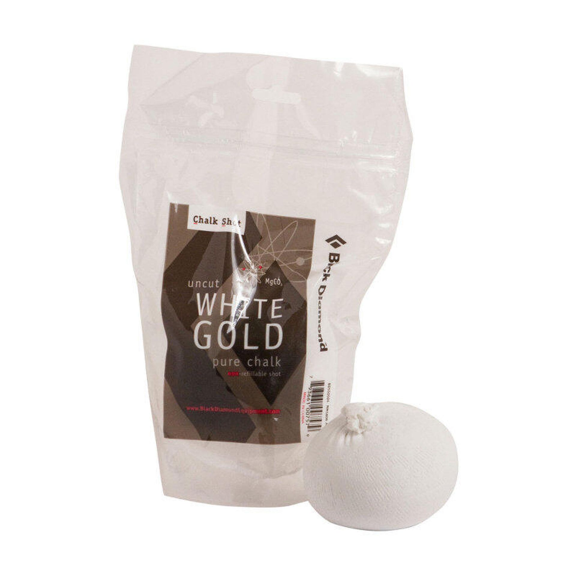 Black Diamond White Gold Chalk Shot Refillable 50g 2021 Magnezje i torebki na magnezje BD5504980000ALL1