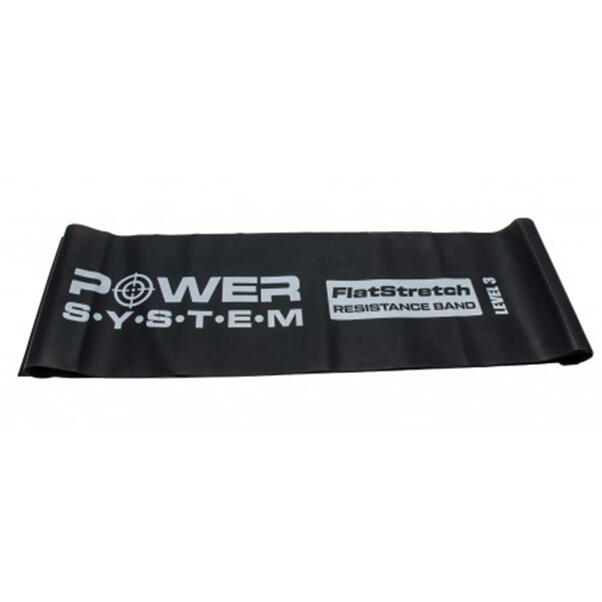 Guma do treningu siłowego Power System  Posilovací Guma Flat Strech Band Level 3