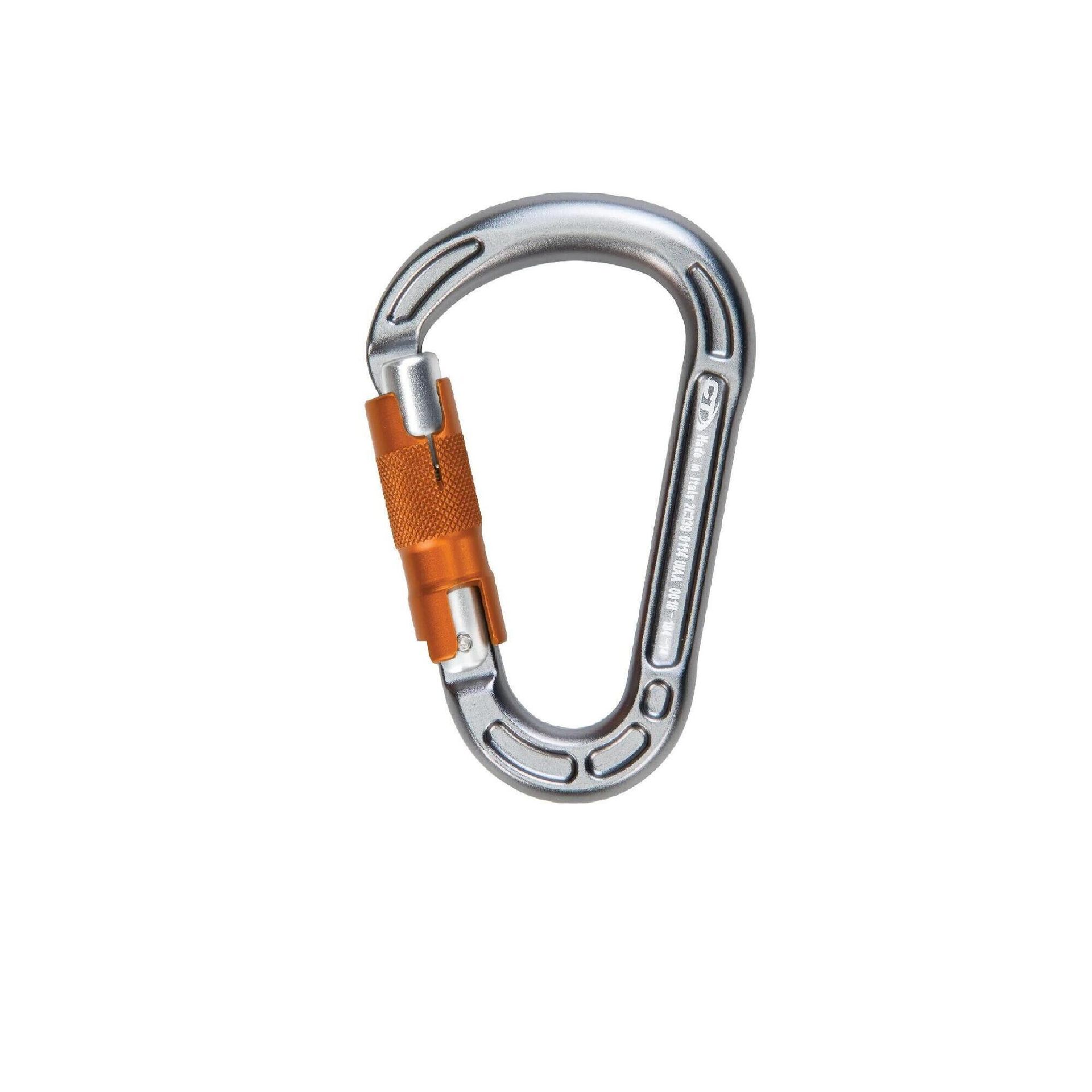 Climbing Technology Concept wg Twist Lock karabińczyk z pierścieniem, szary 2C39900ZPECTSTD