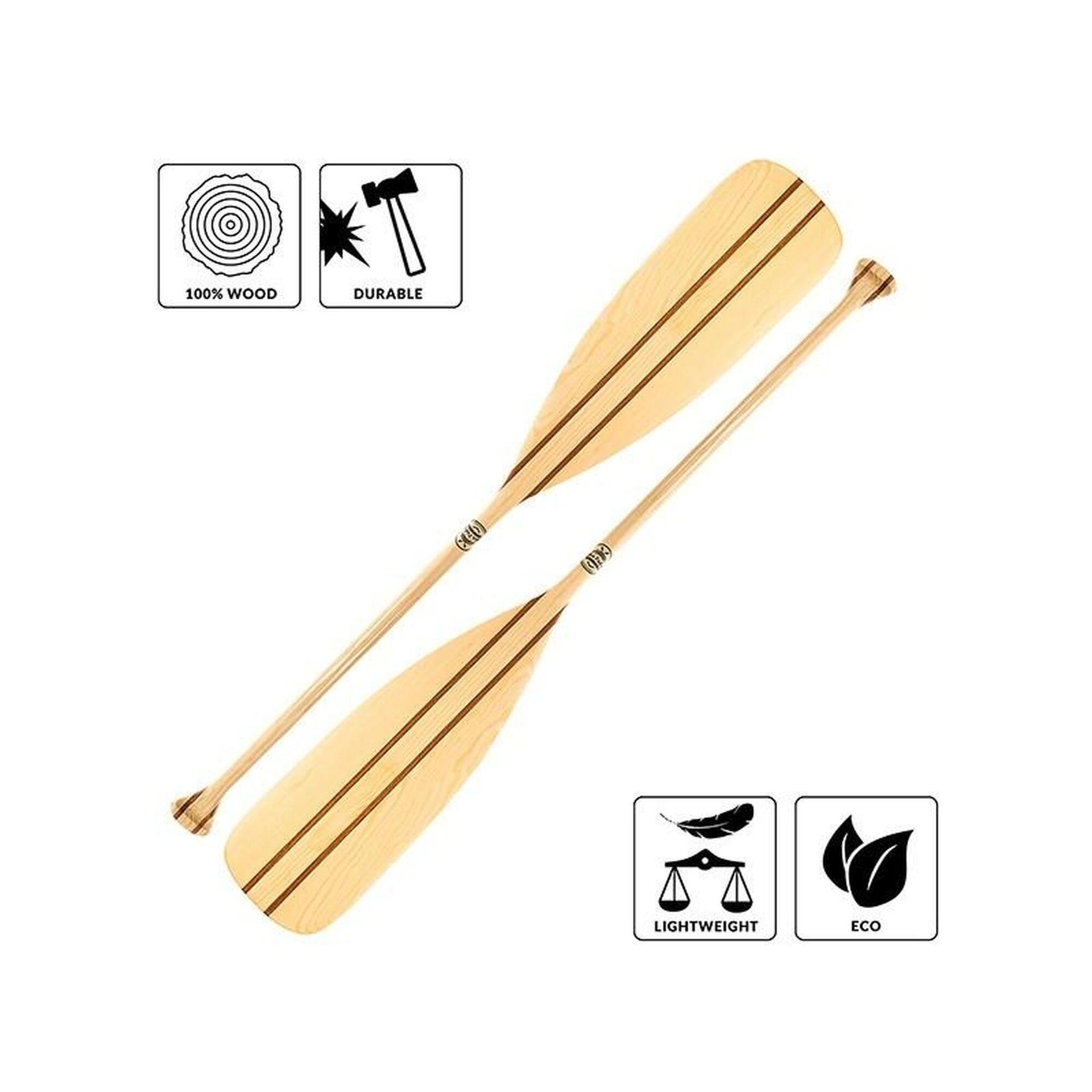 Pagaj Drewniany Dla Dzieci John Paddle (Komplet - 2 Sztuki) - 60 Cm