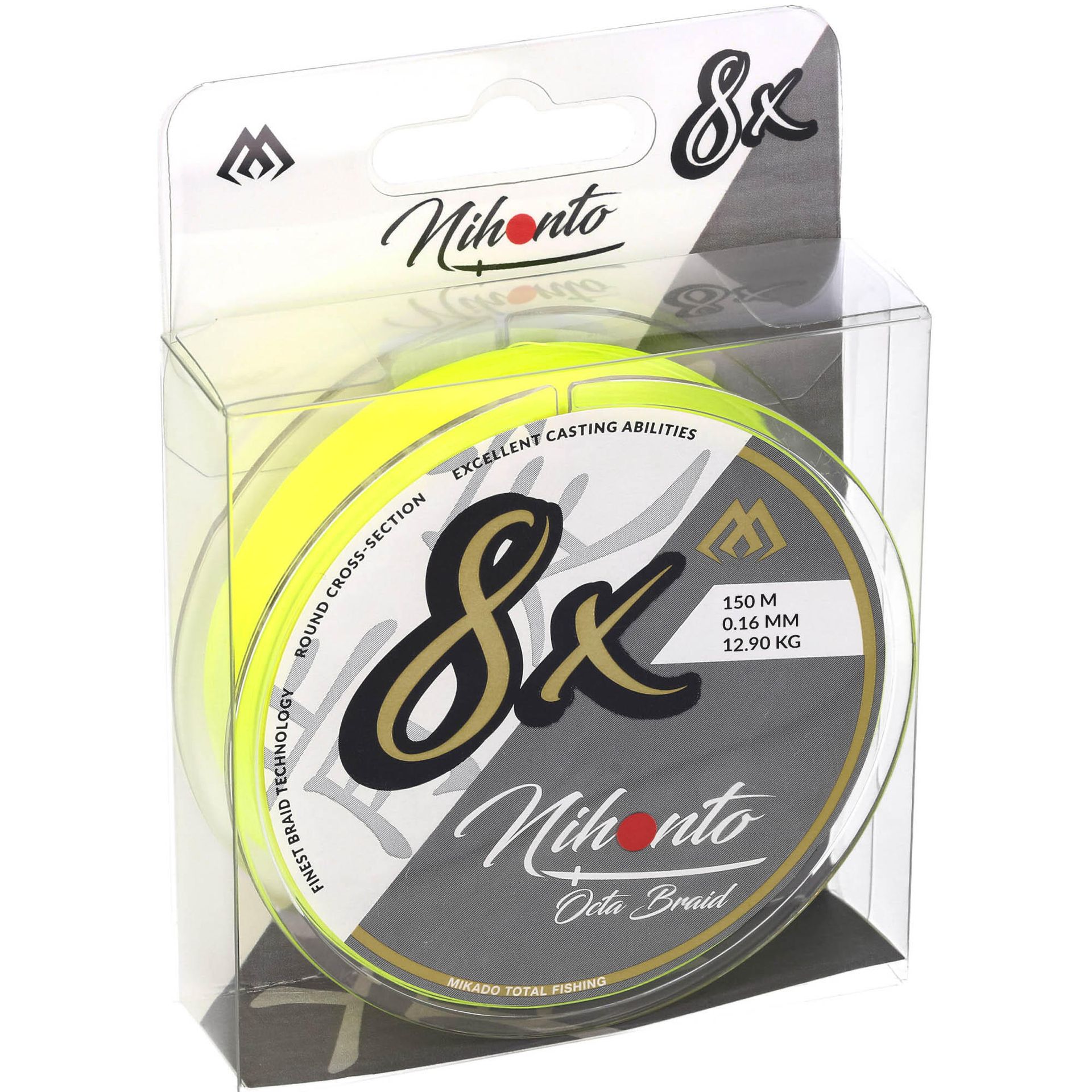 MIKADO Nihonto Octa Braid Fluo 0,10mm 150m gratis