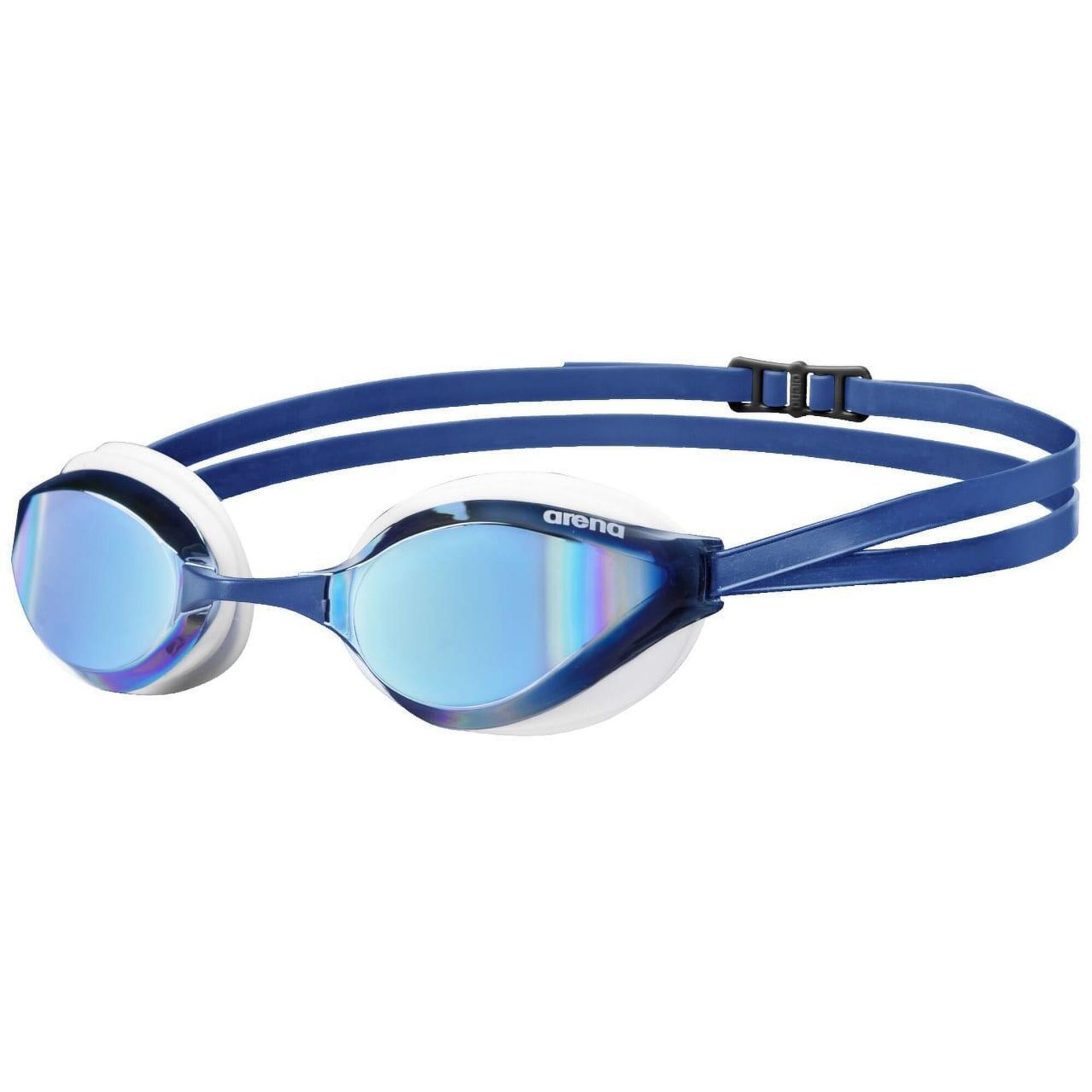 Arena unisex wyścigu Python Mirror okulary do pływania, niebieski, jeden rozmiar 1E763